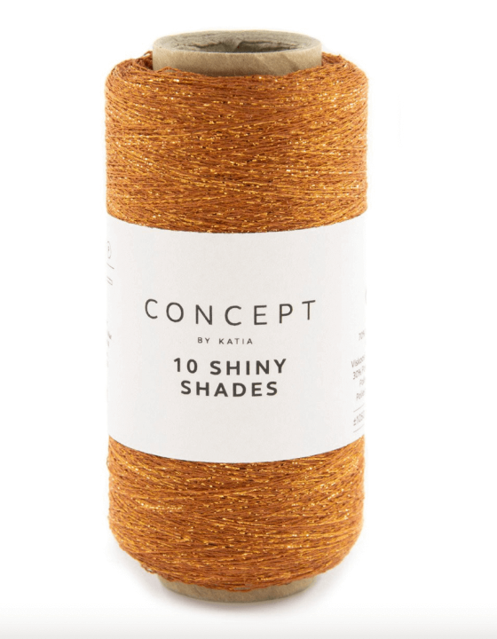 Katia Concept 10 Shiny Shades 100 - Помаранчевий