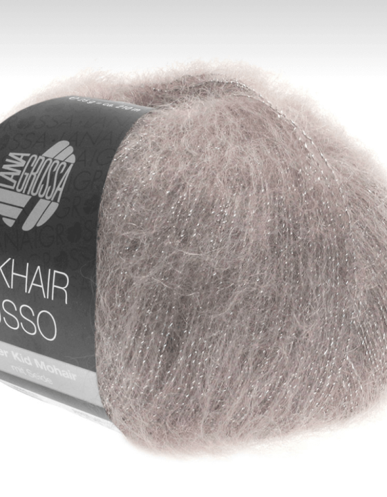 Lana Grossa Silk Hair Lusso 913 - Темно-коричневий