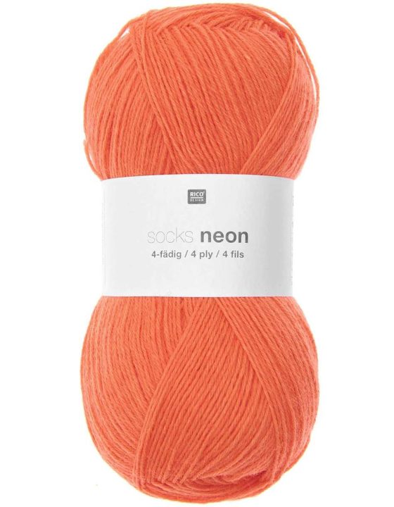 Rico Socks Neon 4 04-Помаранчевий